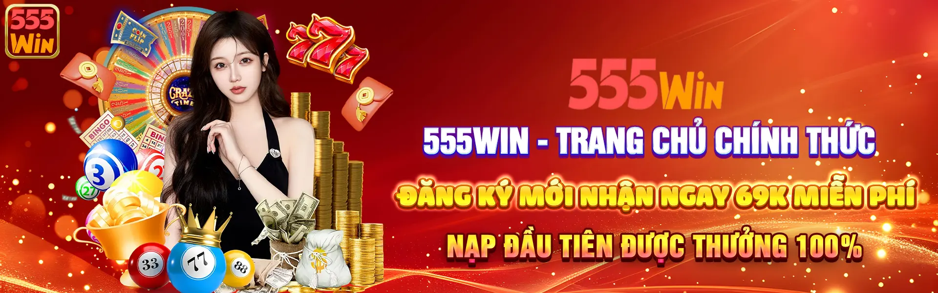 banner trang chủ nhà cái 555win